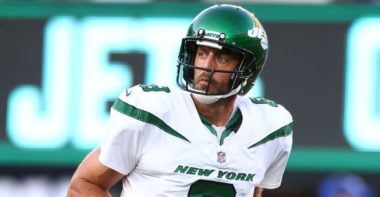 QB Aaron Rodgers, New York Jets