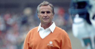 HC Don Shula con los Miami Dolphins
