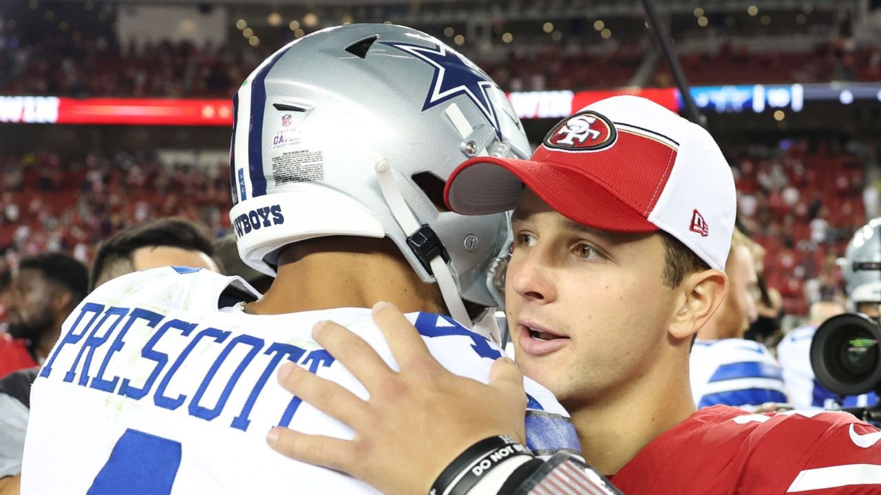 49ers: Brock Purdy quiere ganar “casi” tanto dinero como Dak Prescott en su próximo contrato 