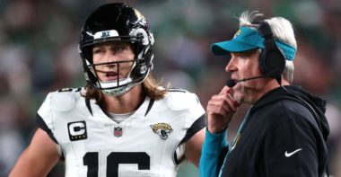 QB Trevor Lawrence y HC Doug Pederson, Jacksonville Jaguars