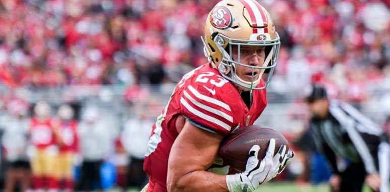 RB Christian McCaffrey, San Francisco 49ers