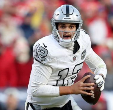 QB Aidan O'Connell, Las Vegas Raiders