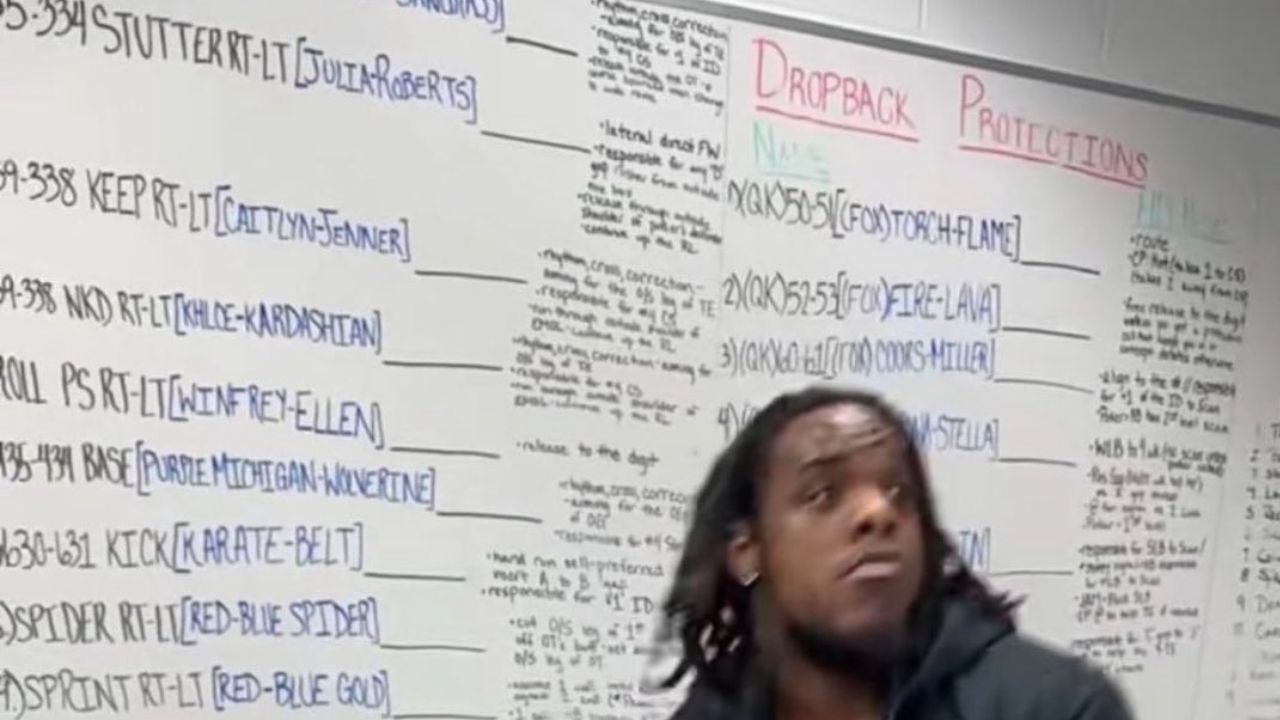 Jahmyr Gibbs filtra jugadas de los Lions, ¿Dan Campbell le dará reprimenda?