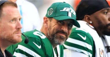 QB Aaron Rodgers, New York Jets