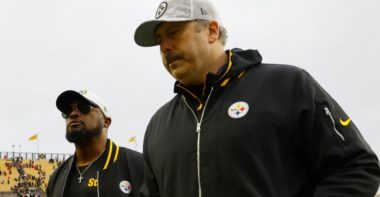 HC Mike Tomlin y OC Arthur Smith, Pittsburgh Steelers