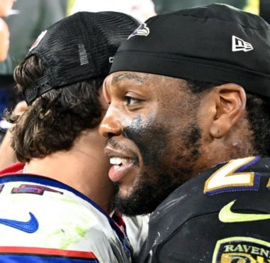 QB Josh Allen, Buffalo Bills; RB Derrick Henry, Baltimore Ravens