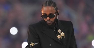 Kendrick Lamar en el Super Bowl NFL