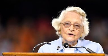Virginia Halas McCaskey, propietaria de los Bears