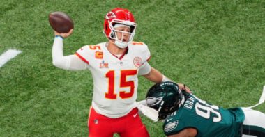 QB Patrick Mahomes, Kansas City Chiefs