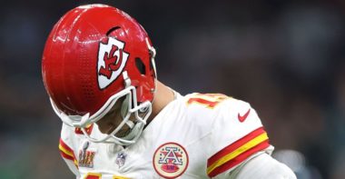 QB Patrick Mahomes, Kansas City Chiefs