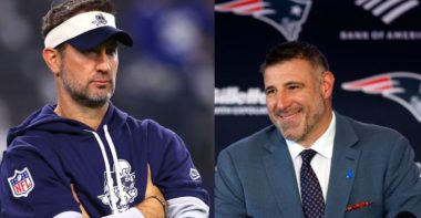 HC Brian Schottenheimer, Dallas Cowboys; HC Mike Vrabel, New England Patriots