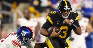 QB Russell Wilson con los Pittsburgh Steelers