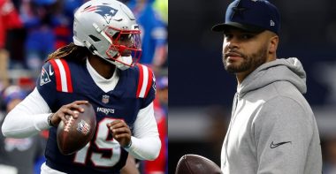 QB Joe Milton III y QB Dak Prescott, Dallas Cowboys