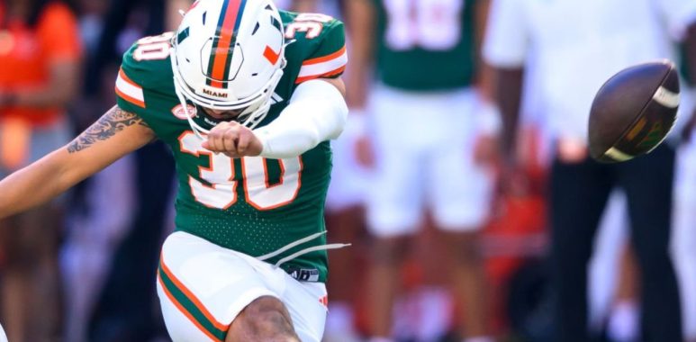 K Andres Borregales, Miami Hurricanes