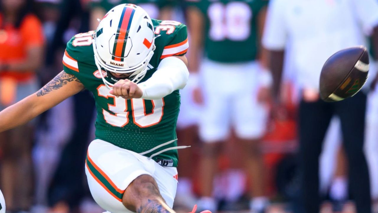 Andres Borregales y los 5 mejores pateadores del Draft NFL 2025