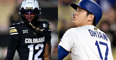 CB/WR Travis Hunter, Universidad de Colorado; Shohei Ohtani, Los Angeles Dodgers