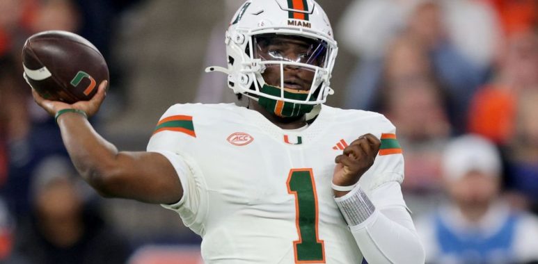 QB Cam Ward, Miami Hurricanes