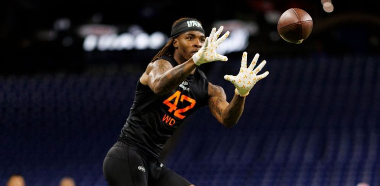 WR Dont'e Thornton Jr., nuevo jugador de Las Vegas Raiders