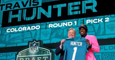 CB/WR Travis Hunter, tomado por los Jacksonville Jaguars en el Draft NFL 2025