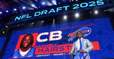 CB Maxwell Hairston, tomado por los Buffalo Bills en el Draft NFL 2025