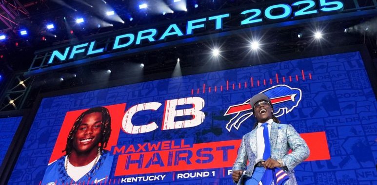 CB Maxwell Hairston, tomado por los Buffalo Bills en el Draft NFL 2025