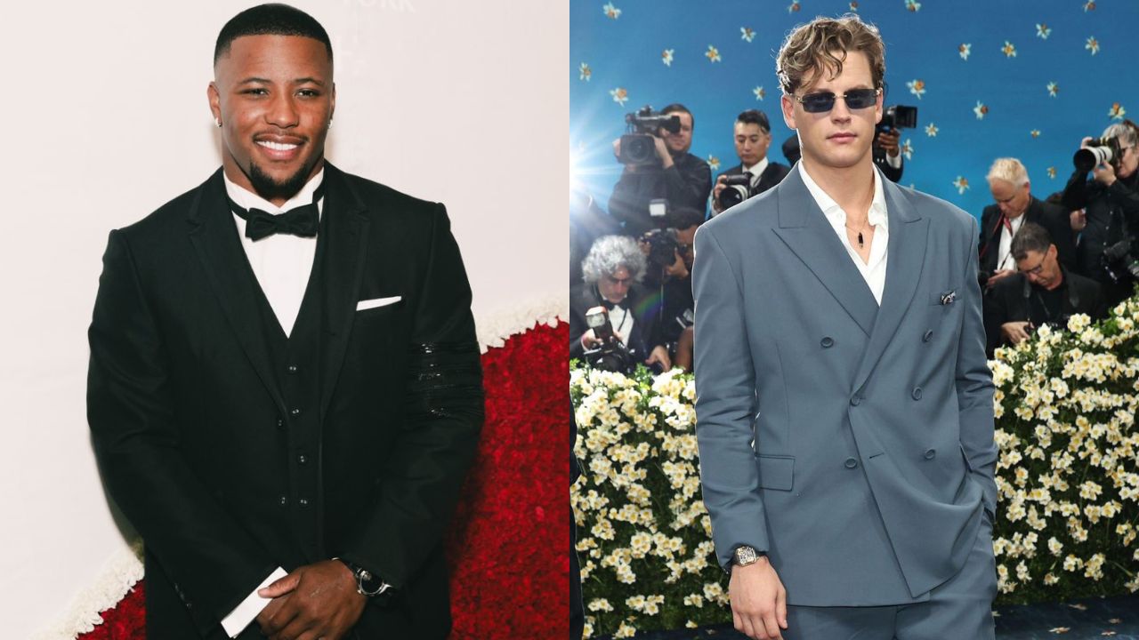 Joe Burrow, Saquon Barkley y TODAS las estrellas de la NFL en la Met Gala 2025