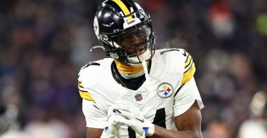 WR George Pickens con los Pittsburgh Steelers