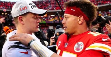 QB Joe Burrow, Cincinnati Bengals; QB Patrick Mahomes, Kansas City Chiefs