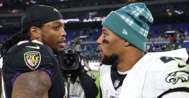 RB Derrick Henry, Baltimore Ravens; RB Saquon Barkley, Philadelphia Eagles