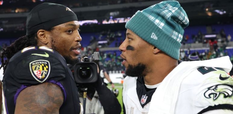 RB Derrick Henry, Baltimore Ravens; RB Saquon Barkley, Philadelphia Eagles