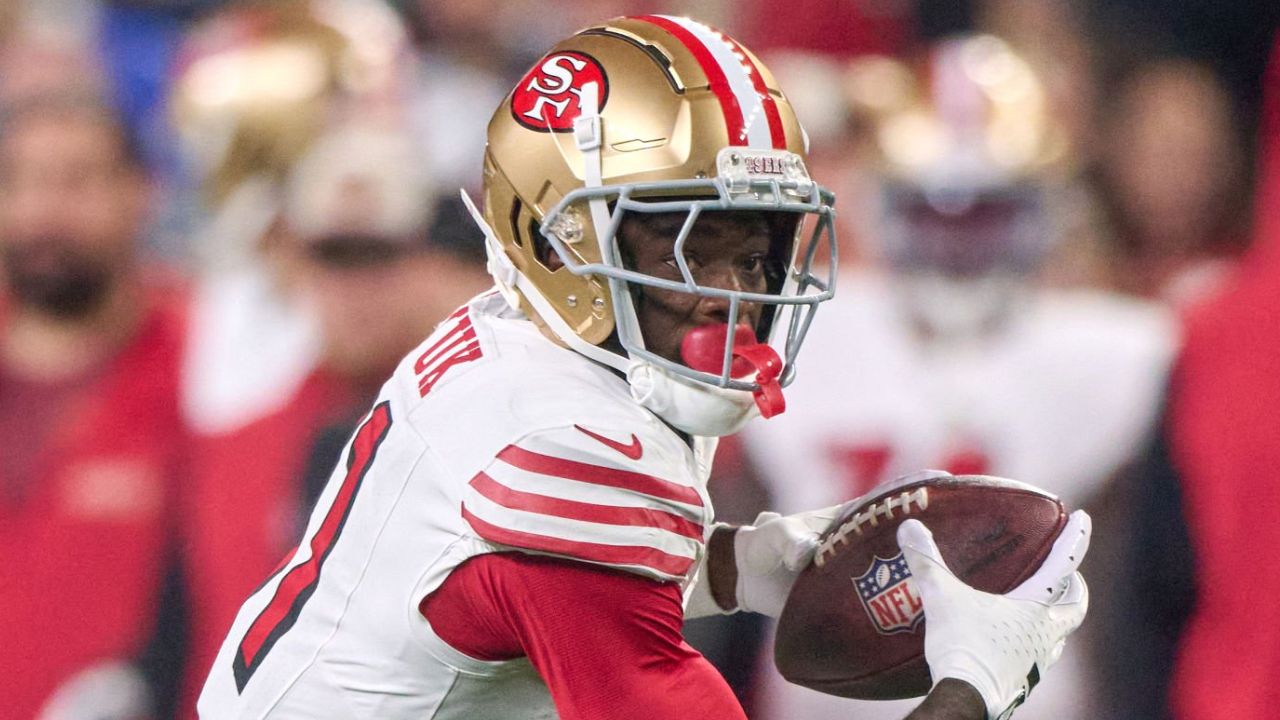 Brandon Aiyuk, “a la mitad del camino” tras lesión, ¿cuándo regresa con los 49ers?
