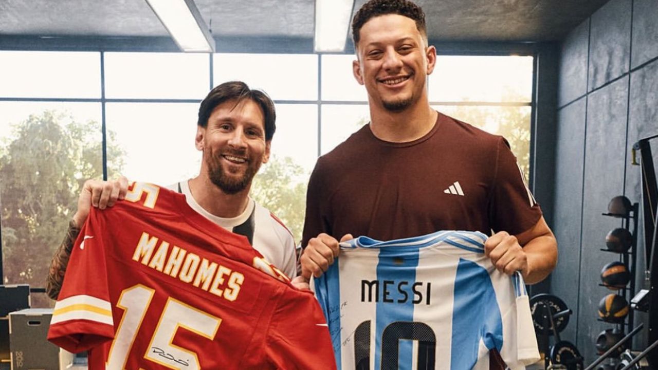 Patrick Mahomes y Lionel Messi protagonizan nuevo anuncio de Adidas