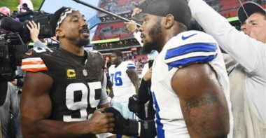 DE Myles Garrett, Cleveland Browns; DE Micah Parsons, Dallas Cowboys