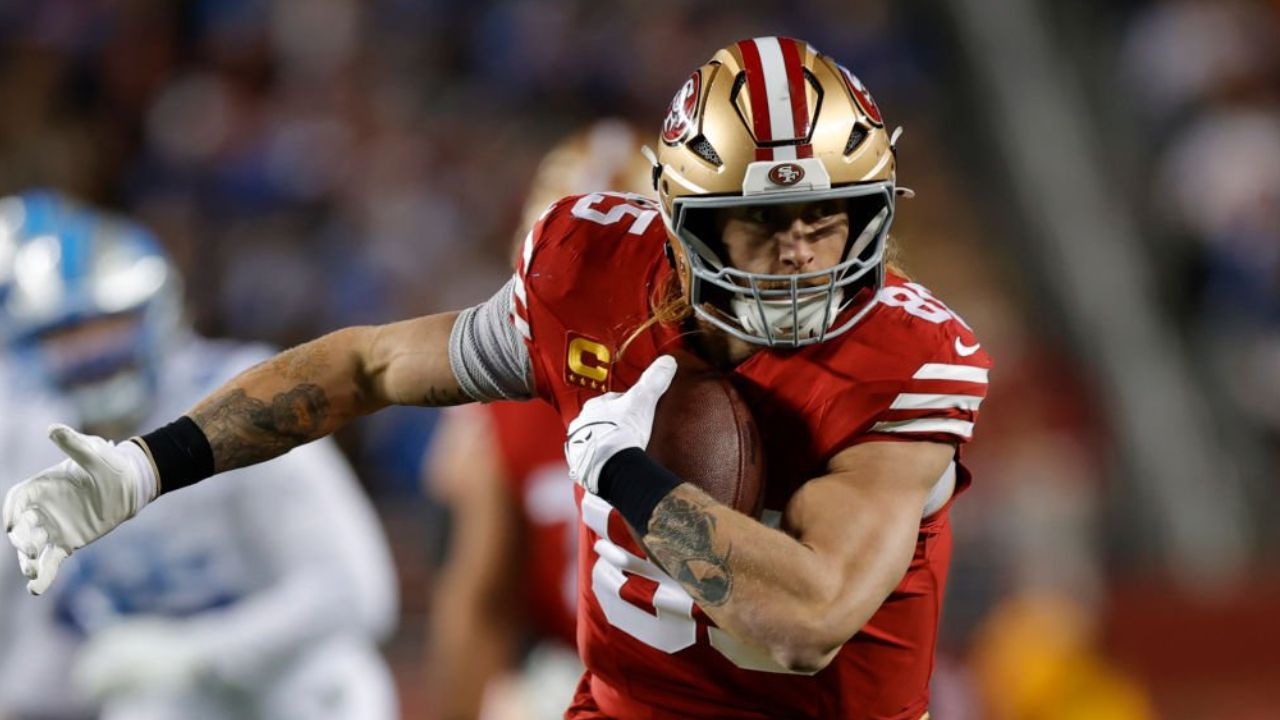 49ers, con “muy altas expectativas” para 2025, afirma George Kittle