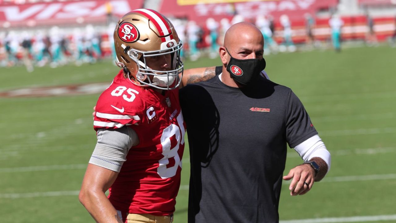 “Se avecina violencia”, advierte George Kittle sobre regreso de Robert Saleh