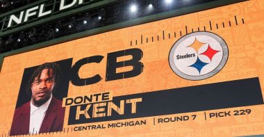 CB Donte Kent, Pittsburgh Steelers