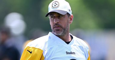 QB Aaron Rodgers, Pittsburgh Steelers