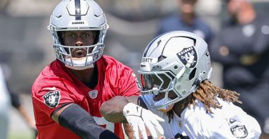 QB Geno Smith y RB Ashton Jeanty, Las Vegas Raiders