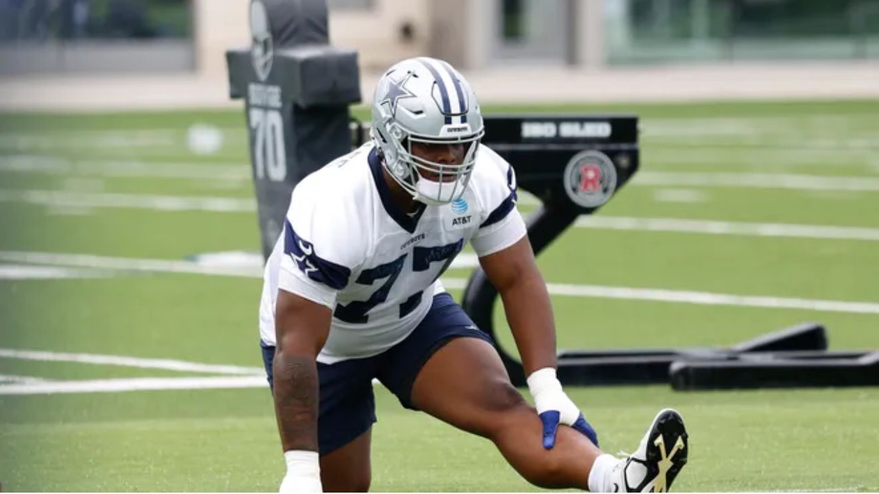 Saahdiq Charles, el elemento sorpresa de la línea ofensiva de los Cowboys