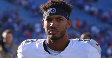 WR Tyler Boyd con los Tennessee Titans en 2024