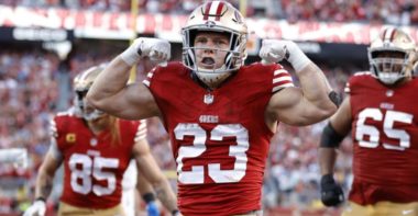 RB Christian McCaffrey, San Francisco 49ers
