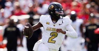 QB Shedeur Sanders con los Colorado Buffaloes