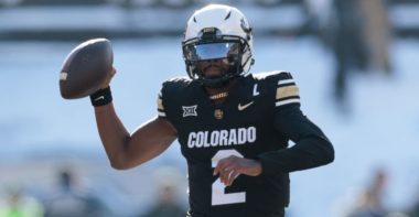 QB Shedeur Sanders con los Colorado Buffaloes