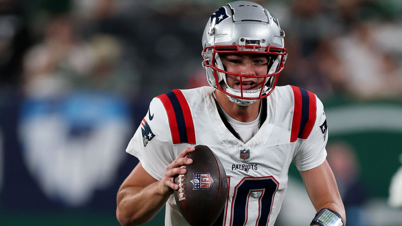 Drake Maye, nombrado quarterback titular por los Patriots; Jacoby Brissett al banco