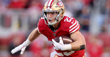 RB Christian McCaffrey, San Francisco 49ers