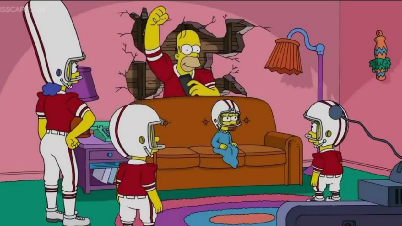 ¡Ay Caramba! Los Simpsons y la NFL harán transmisión juntos este año