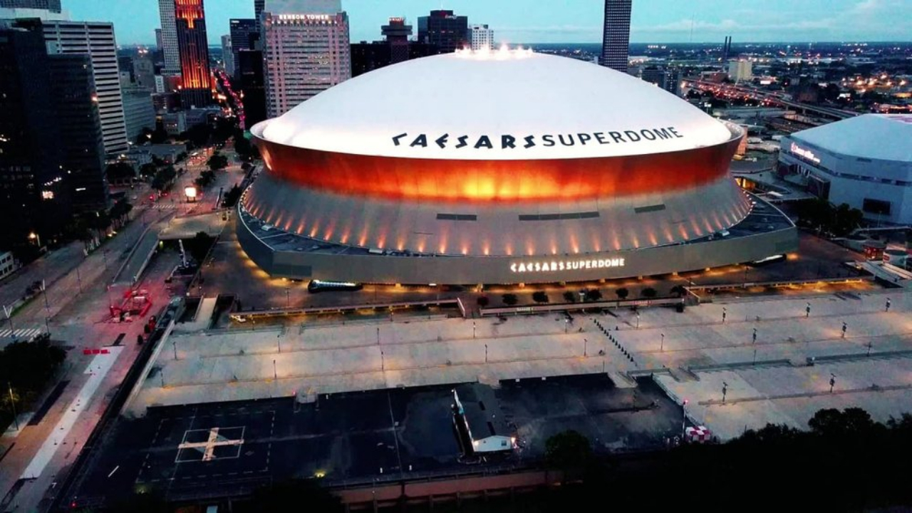 Así es el Caesars Superdome, hogar del Super Bowl LIX