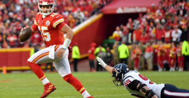 QB Patrick Mahomes, Kansas City Chiefs