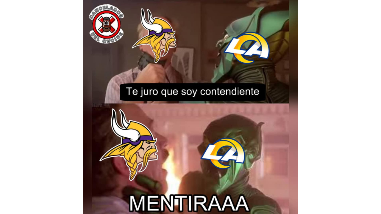 Los mejores Memes NFL del Rams vs Vikings en Wild Card – Playoffs 2025