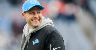 OC Ben Johnson con los Detroit Lions en 2024